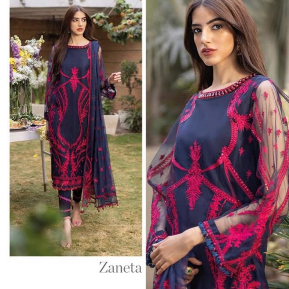 Sapphire original Pakistani designer dress small size Eid party formal